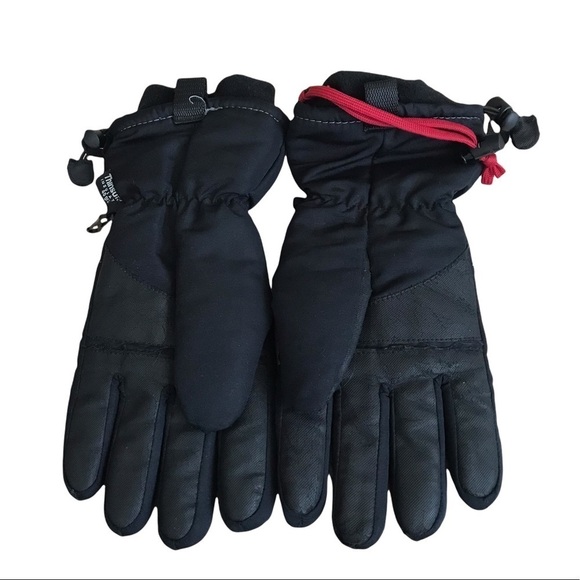 Thinsulate Insulation Red Black Fleece Lined Golves Size L / XL - Picture 2 of 6